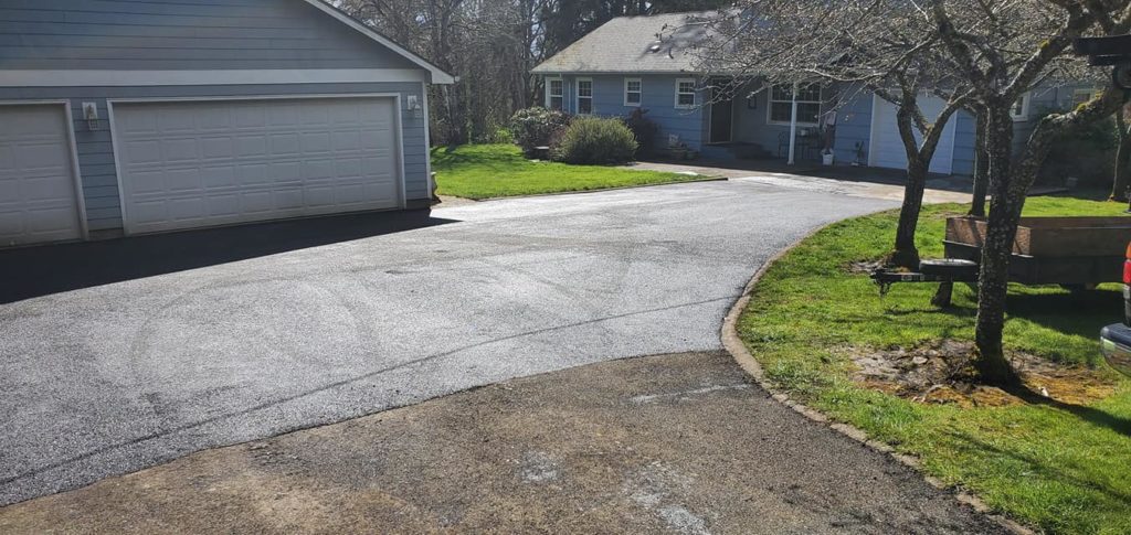 How to Fill Depression in Asphalt Driveway